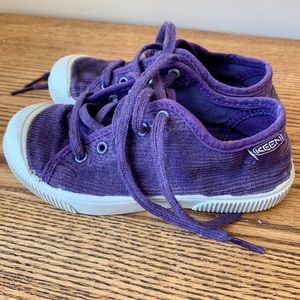 Girls Purple Keen Sneakers